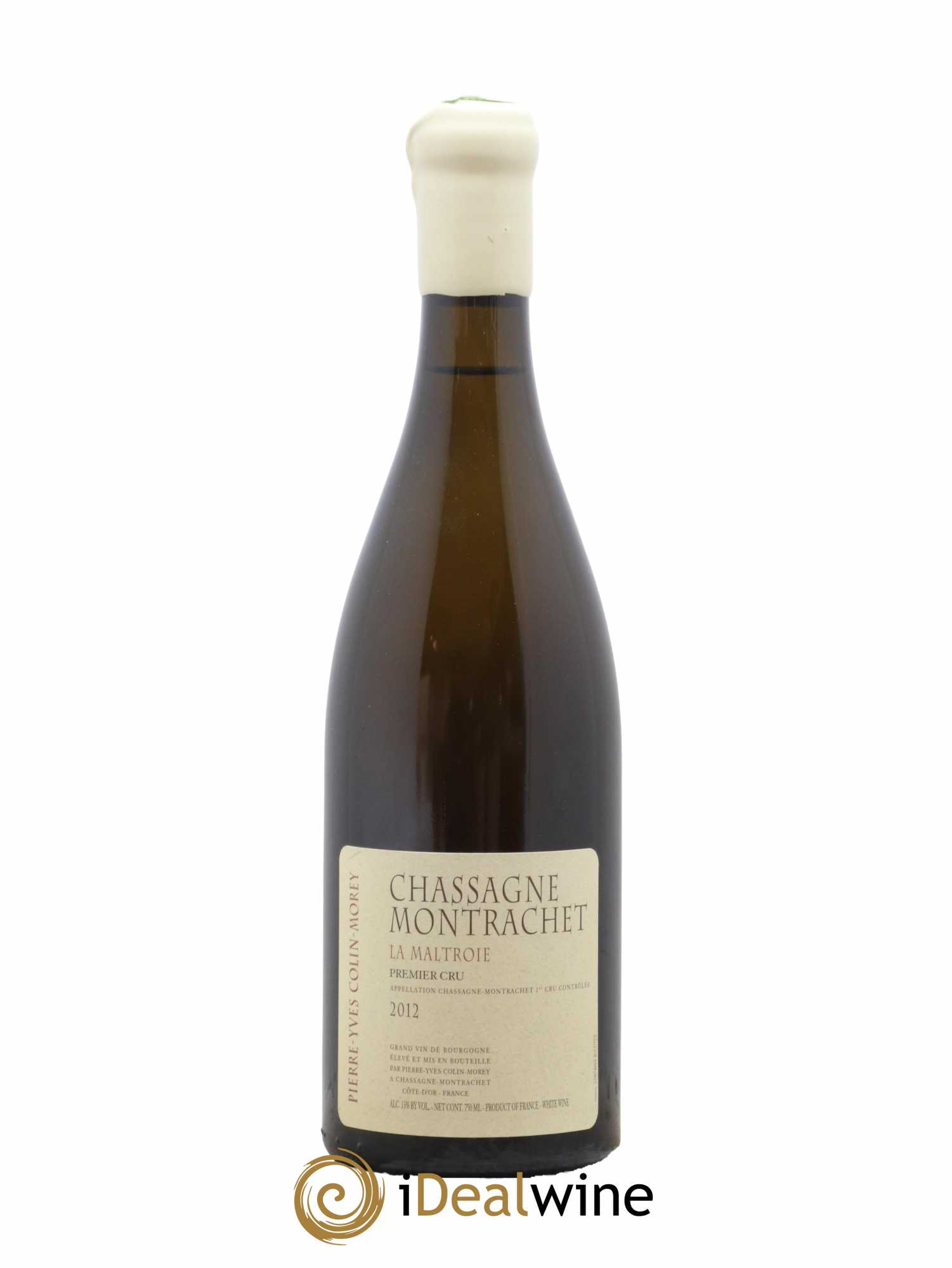 Chassagne-Montrachet 1er Cru La Maltroie Pierre-Yves Colin Morey  2012 - Lot de 1 Bouteille