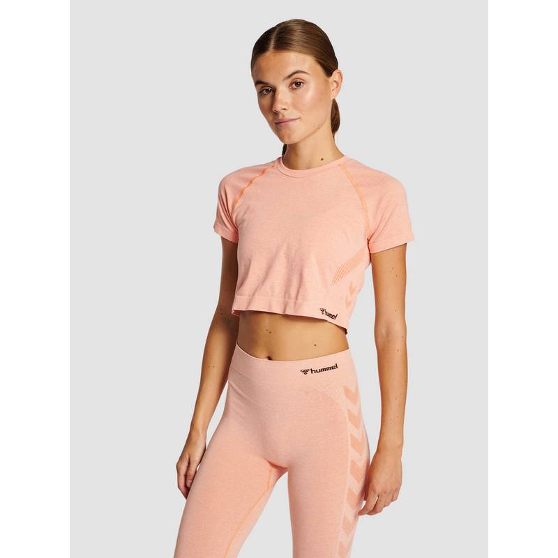 hummel hmlCI SEAMLESS CROPPED T-SHIRT T-Shirt Damen