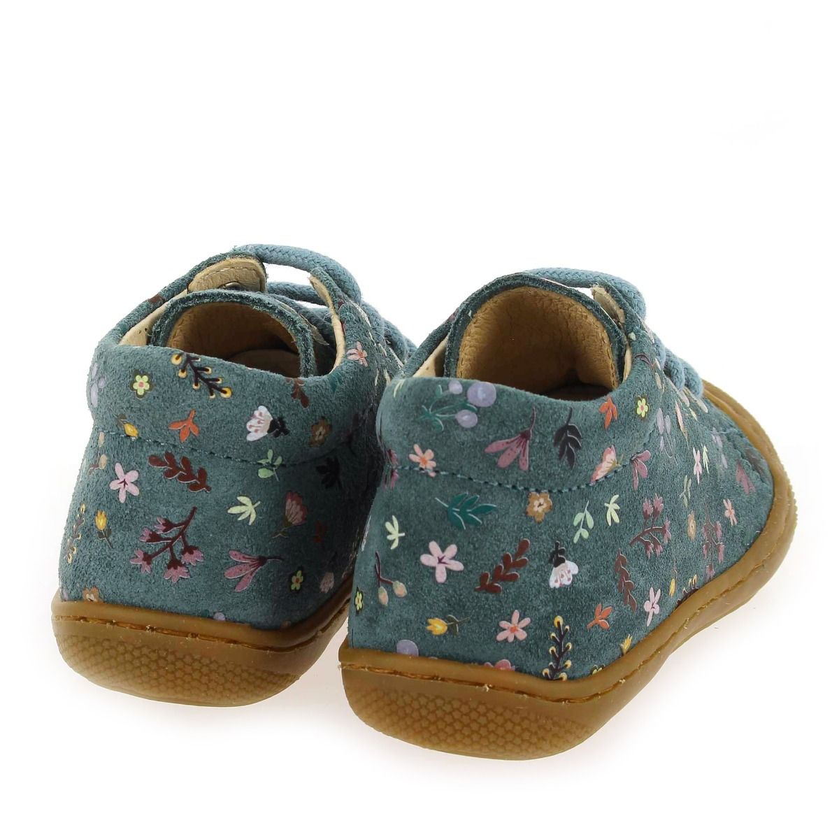 Naturino  COCOON SUEDE PR - Bleu canard Multi