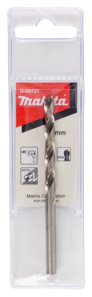 Makita Accessories D-09721 Μεταλλικό τρυπάνι HSS 5x86 mm