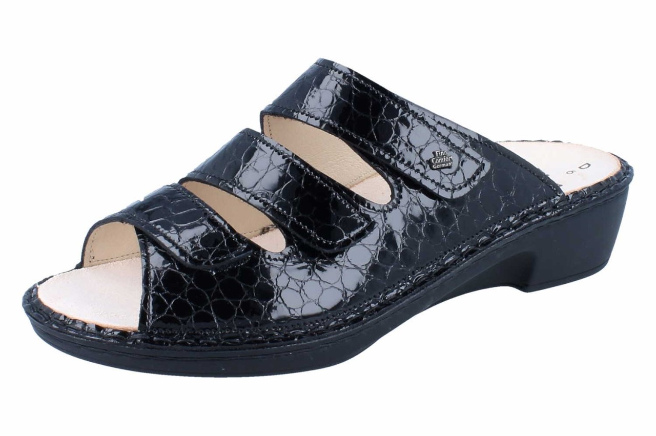 FINN COMFORT Pantoletten schwarz Canzo