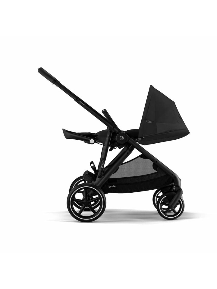 Cybex Cybex Gazelle S Kinderwagen - Farbe: Moon Black / Gestell Black günstig kaufen onesize
