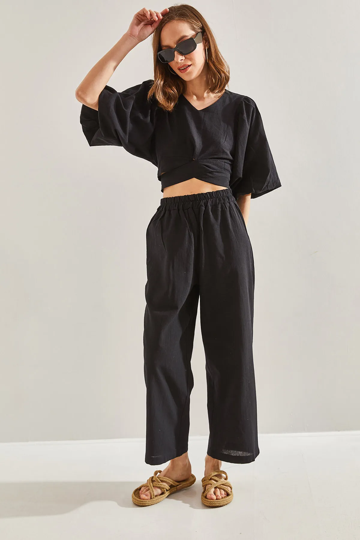 Bianco Lucci  Zweiteiler - Schwarz - Regular Fit