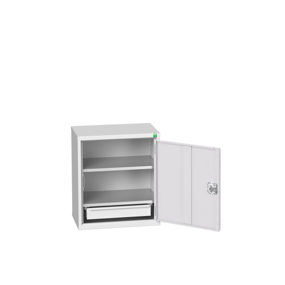Bott 16929003.16 Verso eco fali szekrény 525x350x600mm 2 polc 1 fiók RAL 7035