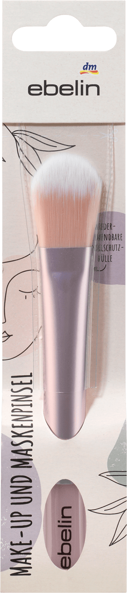 Make-up und Maskenpinsel pastell, 1 St
