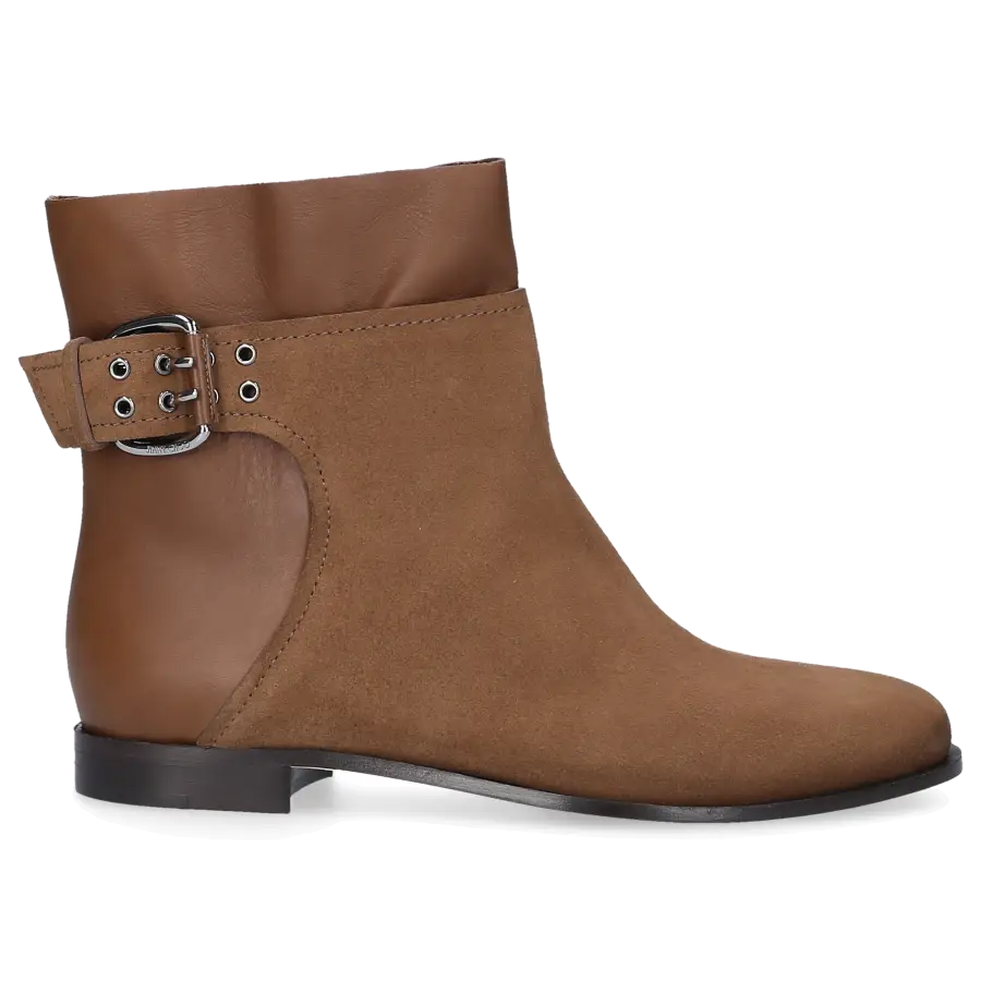 Jimmy Choo - Stiefeletten Beige MAJOR FLAT - braun