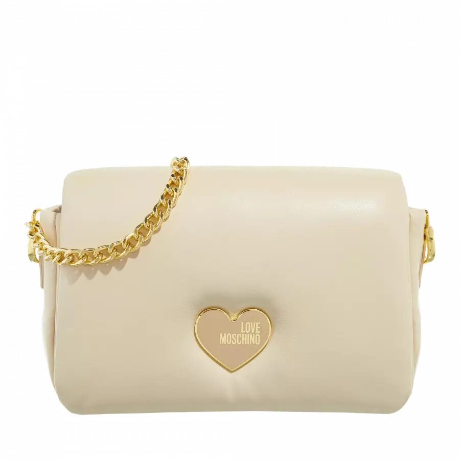 Love Moschino - Love Moschino Shoulder Bags Textil White - weiß