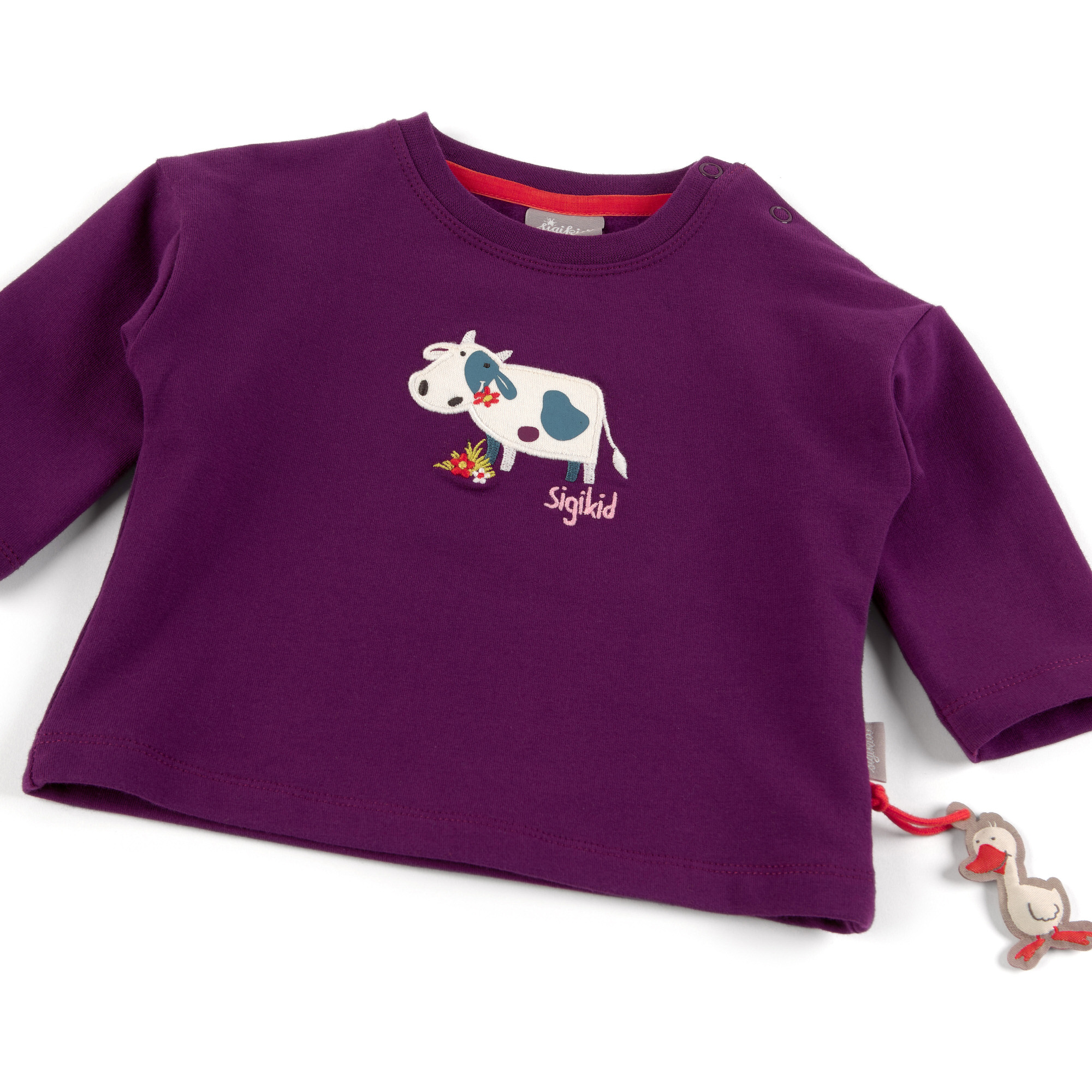 Lila Baby Sweatshirt My little Friend