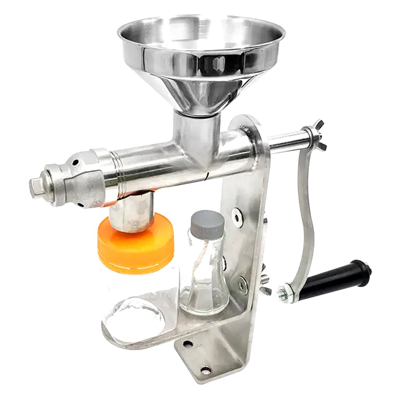 VEVOR Ölpresse Manuelle für Erdnuss Swalnuts Saatgut Sonnenblumenöl Expeller