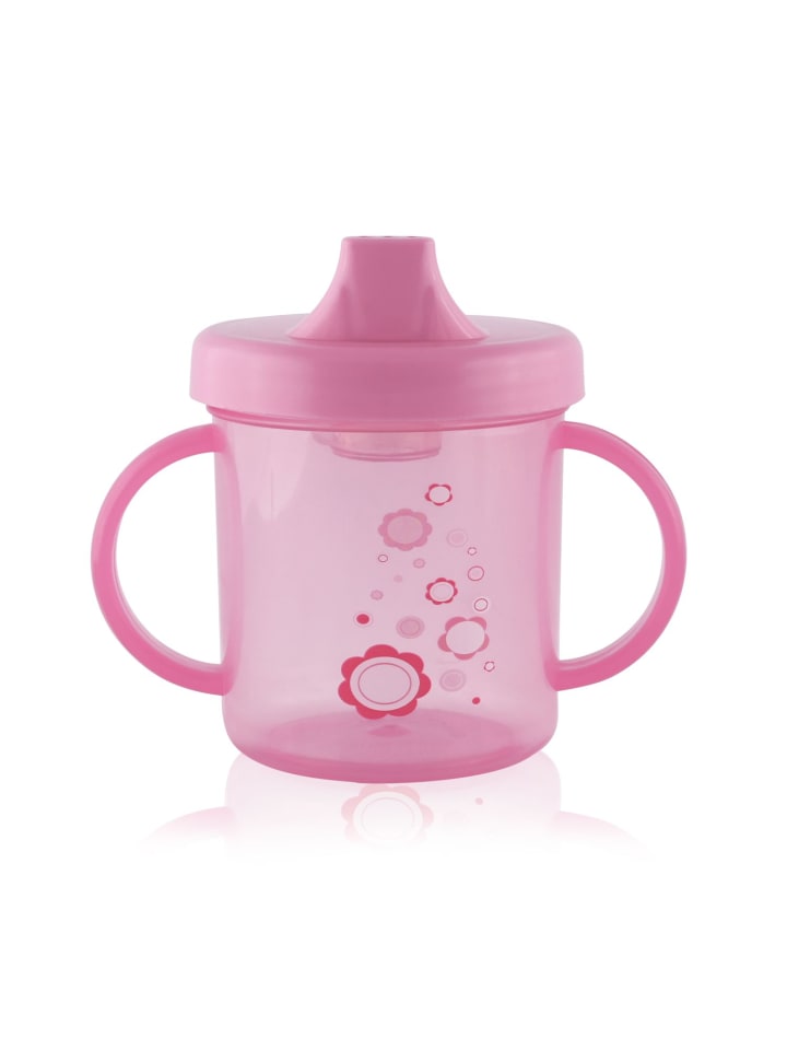BABY CARE Henkelbecher Trinkbecher 210ml in rosa günstig kaufen onesize