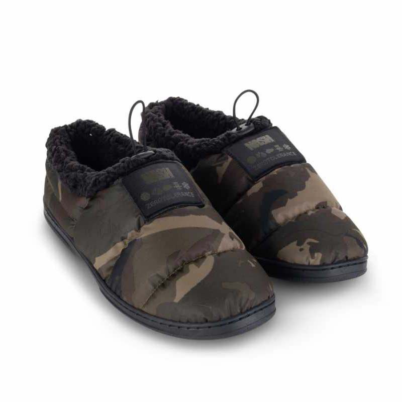 Nash ZT Deluxe Biwy Slipper Camo Tofflor
