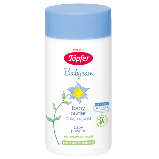TÖPFER Babypuder mit Bio-Calendula  75 g  Puder