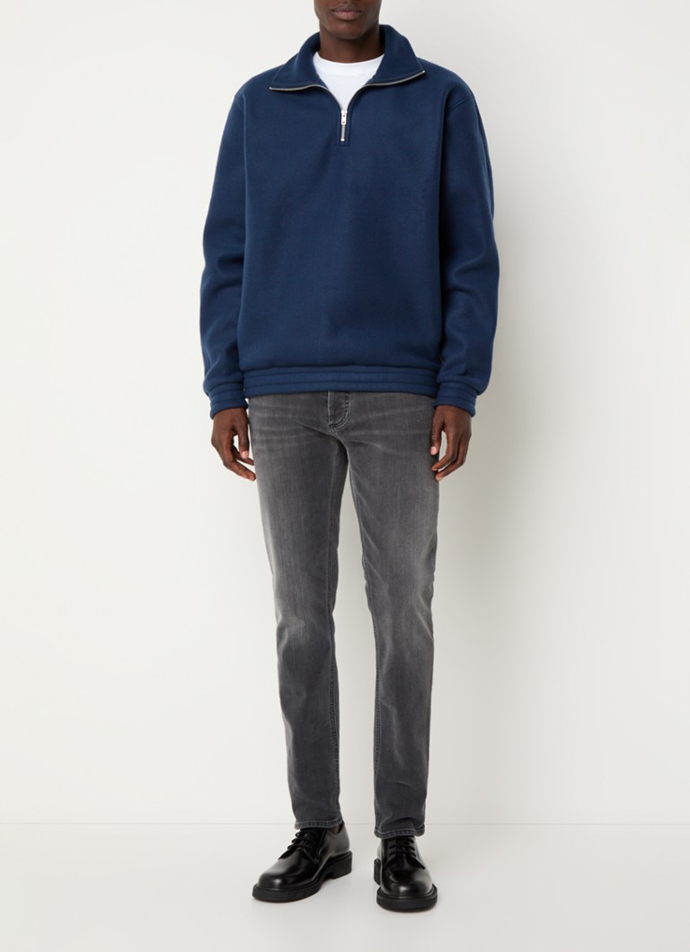 Denham Yona sweater with half zip