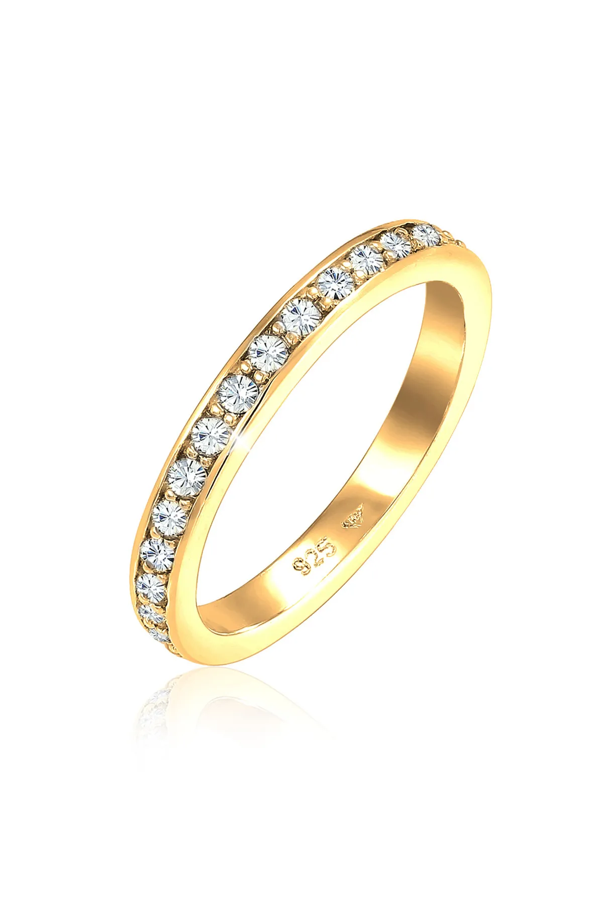 ELLI  Ring - Goldfarben - Glass