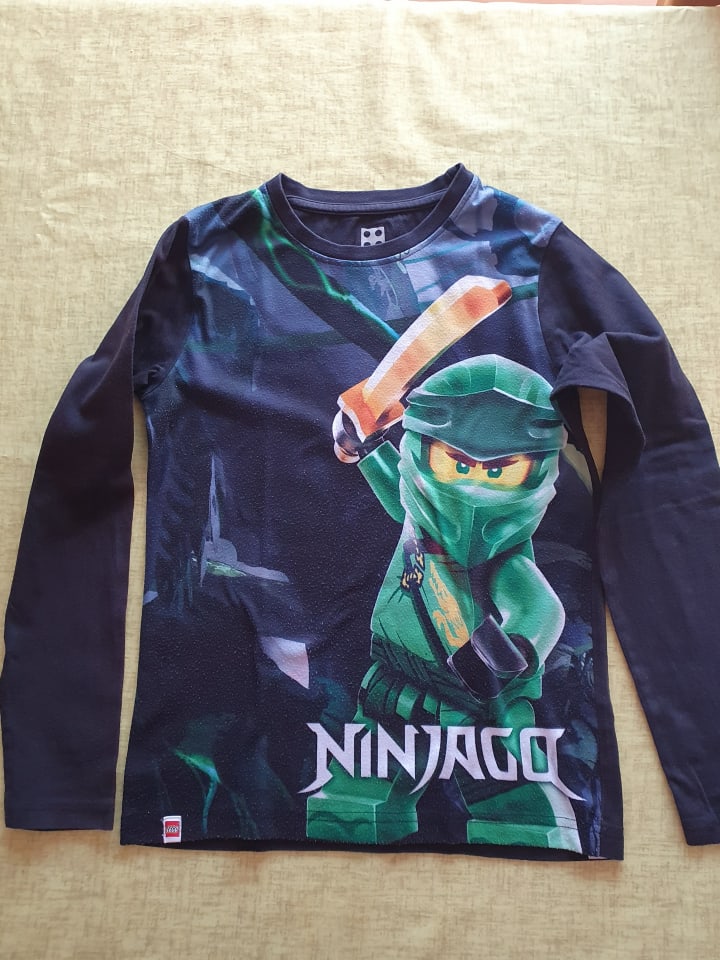 Legowear Ninjago T-Shirt Langarm M12010347 in Black günstig kaufen 140