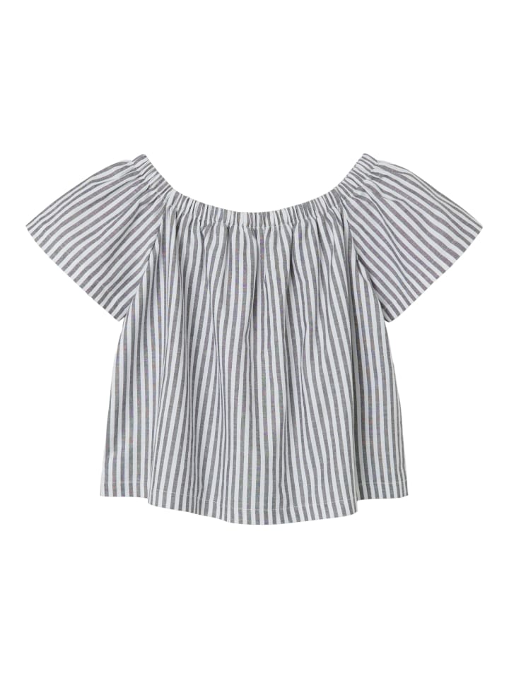 name it Bluse NKFDENIZA S/S TOP in black günstig kaufen