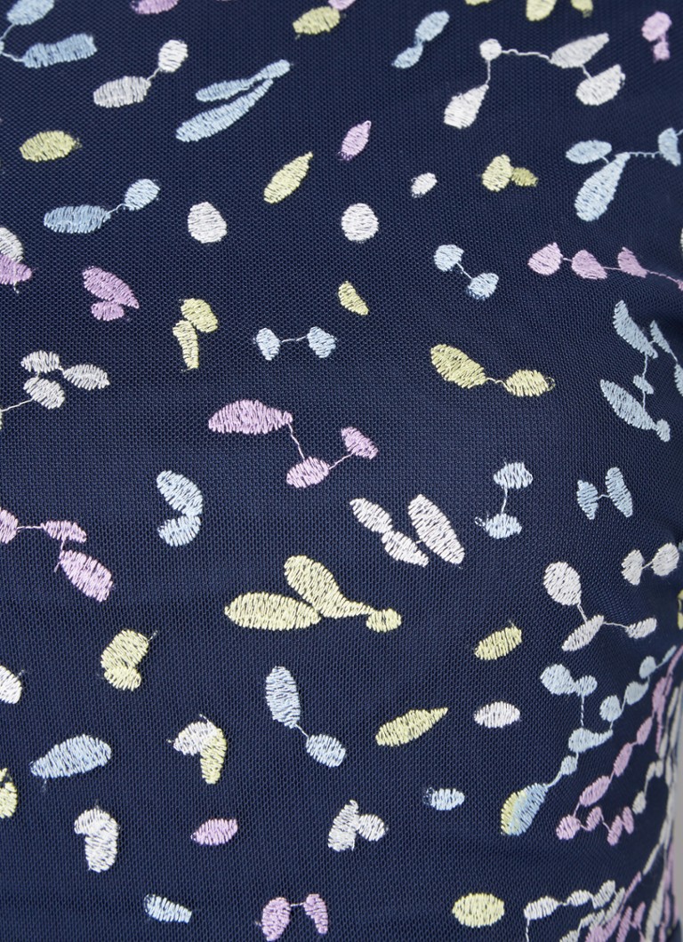 Vestido Phase Eight Petite Aileena, Azul marino/Multicolor