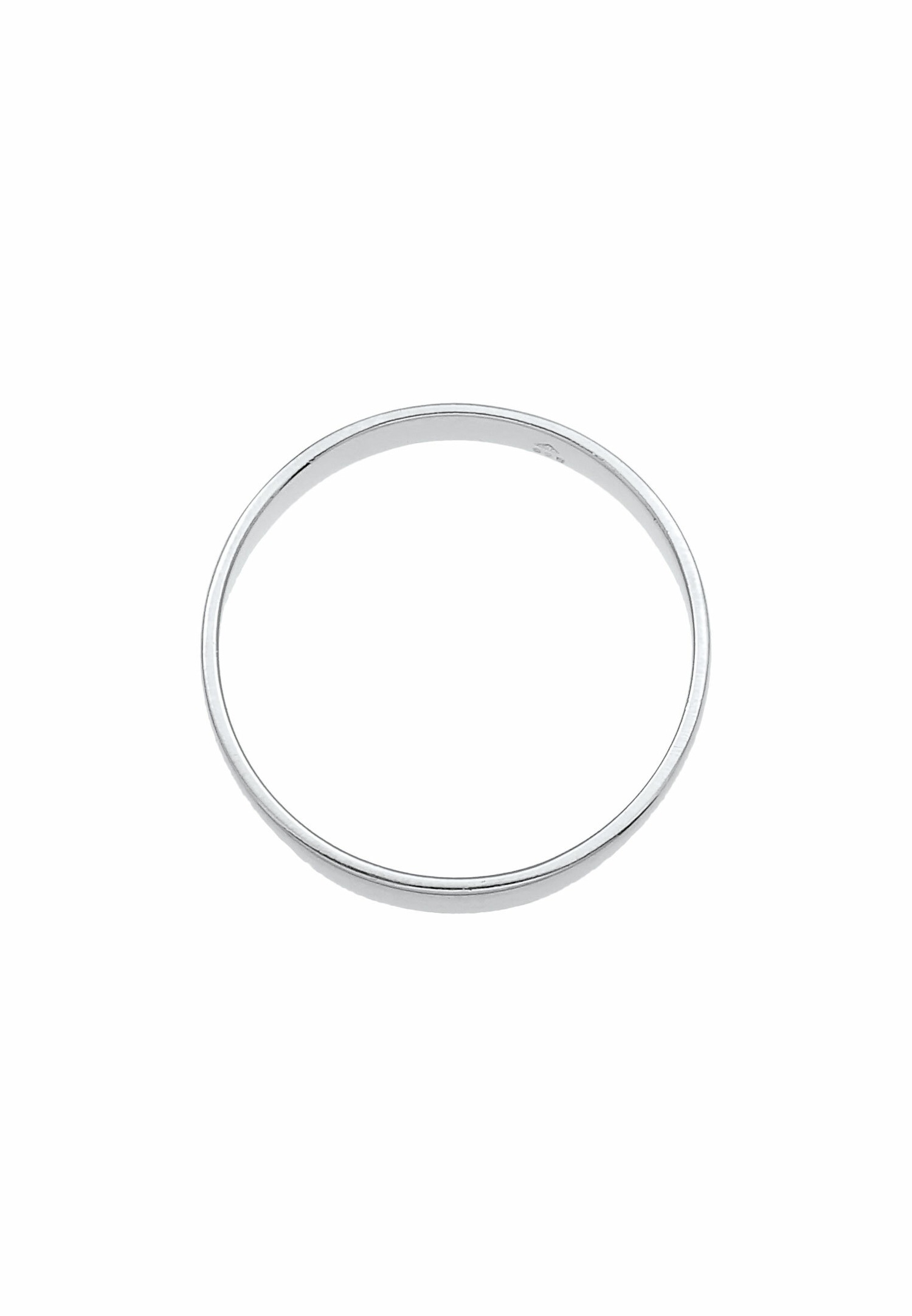 Moški prstan KUZZOI - osnovno minimalno prijateljstvo iz 925 sterling srebra