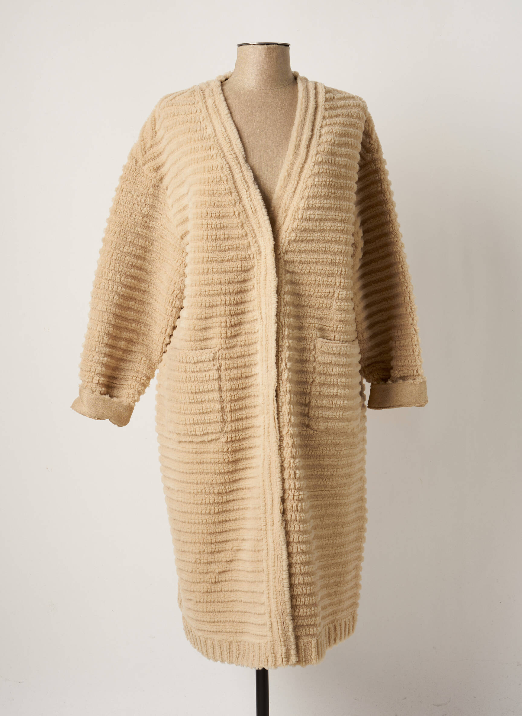 Rino Pelle Manteaux Longs Femme couleur beige