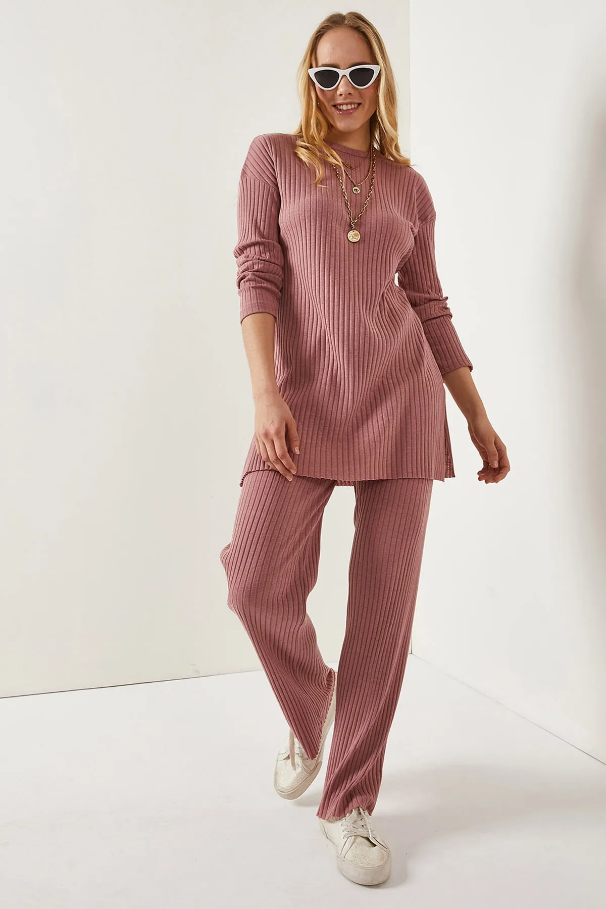 Olalook  Zweiteiler - Rosa - Regular Fit