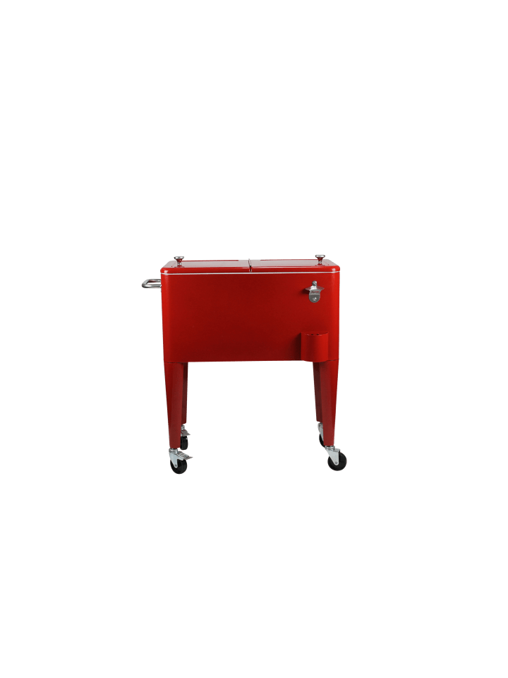 Beachtrekker Kailua Cooler - Kühlbox, Kühlwagen, Getränkekühler, Rot günstig kaufen onesize