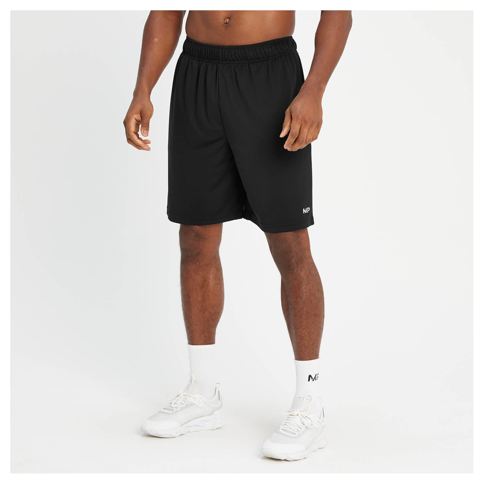 Short d’entraînement léger avec entrejambe de 23 cm MP pour hommes – Noir
