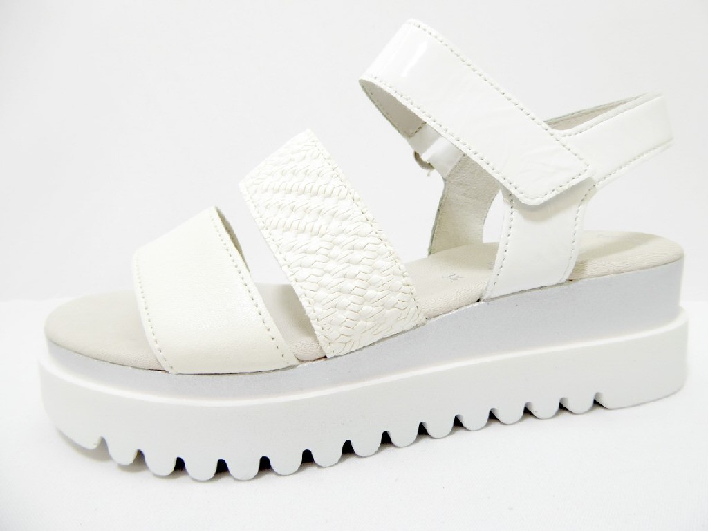 GABOR Klassische Sandalen weiss