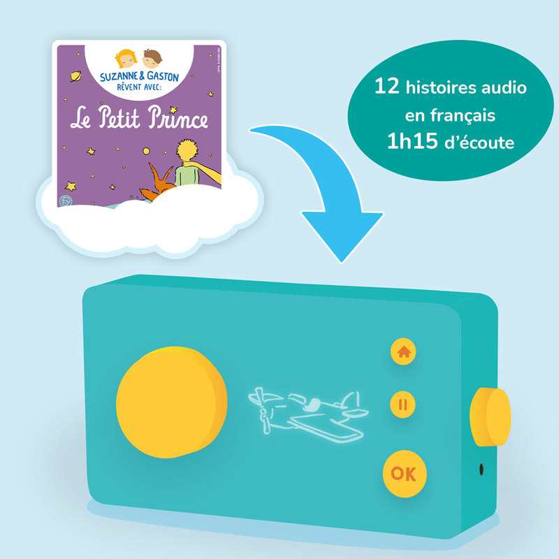 Album audio Suzanne et Gaston rêvent avec le Petit Prince Lunii
