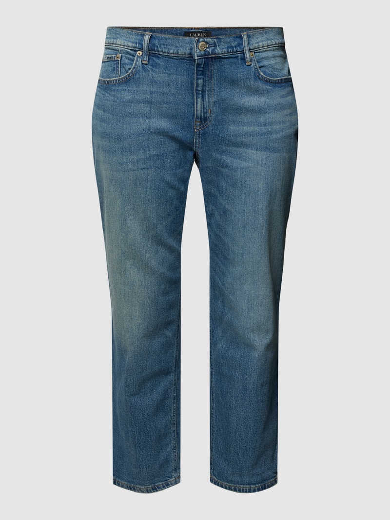 PLUS SIZE Straight Fit Jeans im 5-Pocket-Design in jeans
