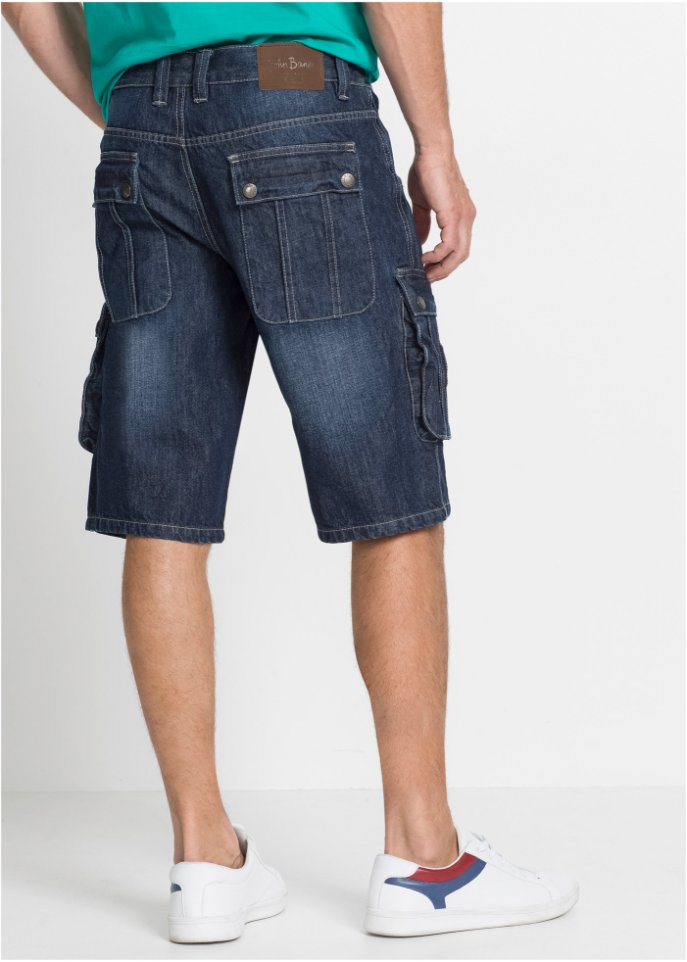 Cargo-Jeans-Bermuda Regular Fit