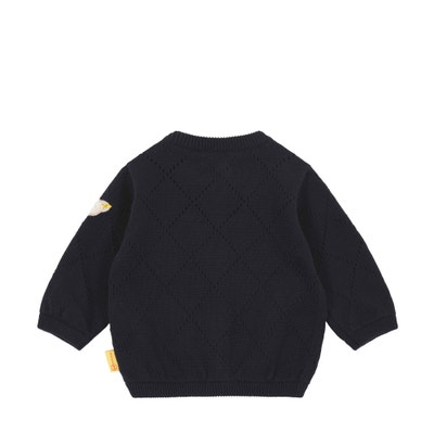 Strickjacke, dunkelblau für Mädchen