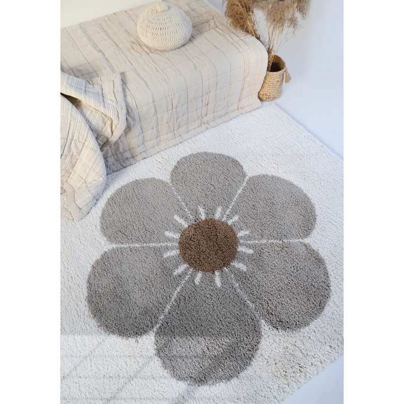 Tapis fleur 120x170cm Bohemian Daisy
