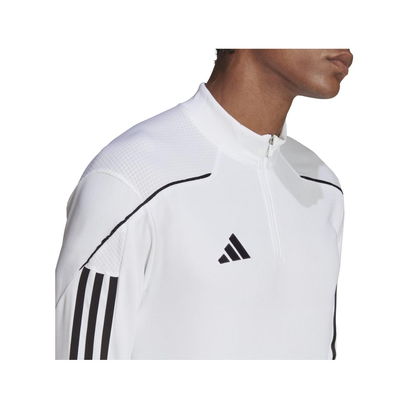 adidas Tiro 23 League HalfZip Sweatshirt Weiss