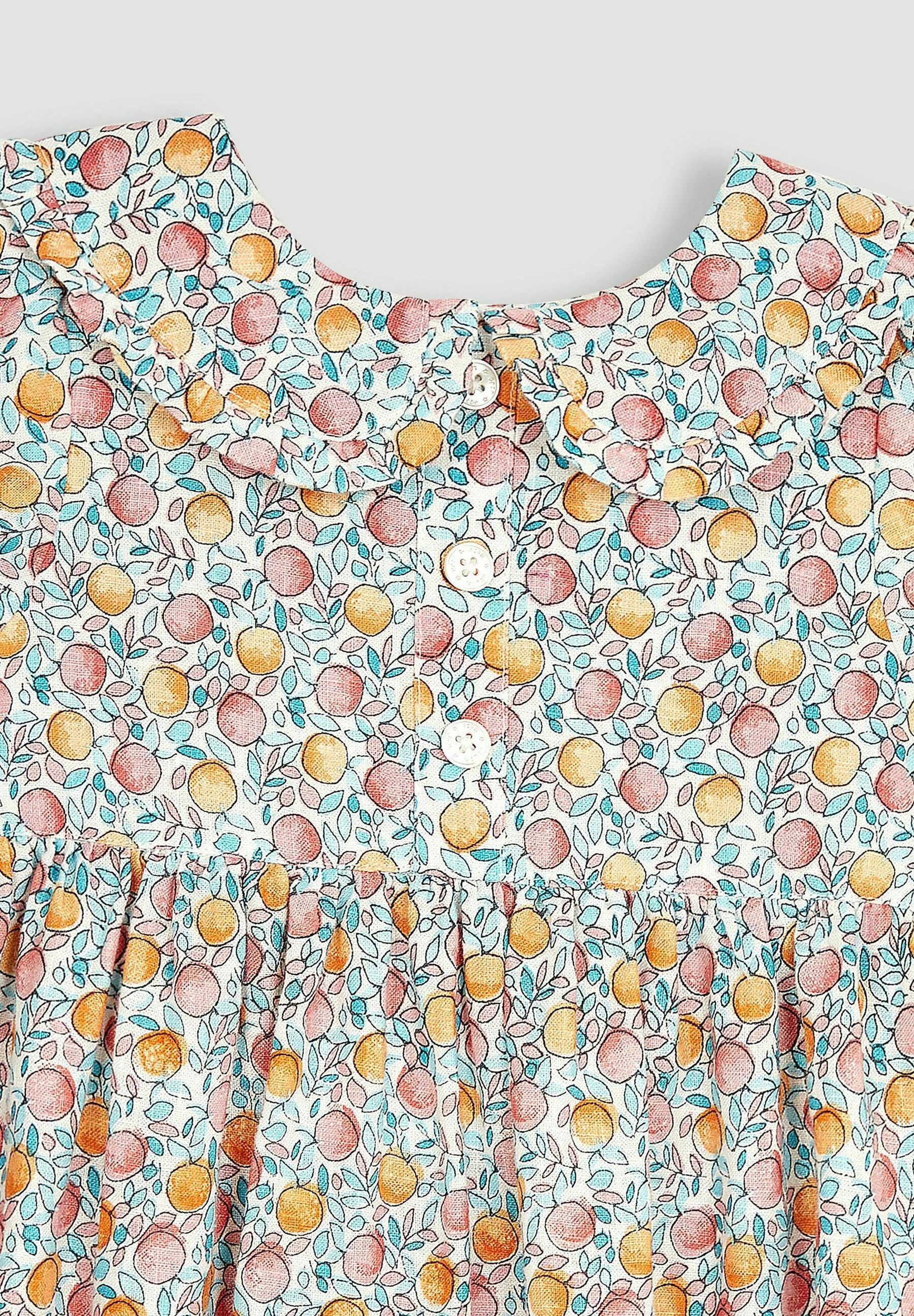 JoJo Maman Bébé BUTTON FRONT COLLAR TEA- REGULAR FIT - Vestido camisero