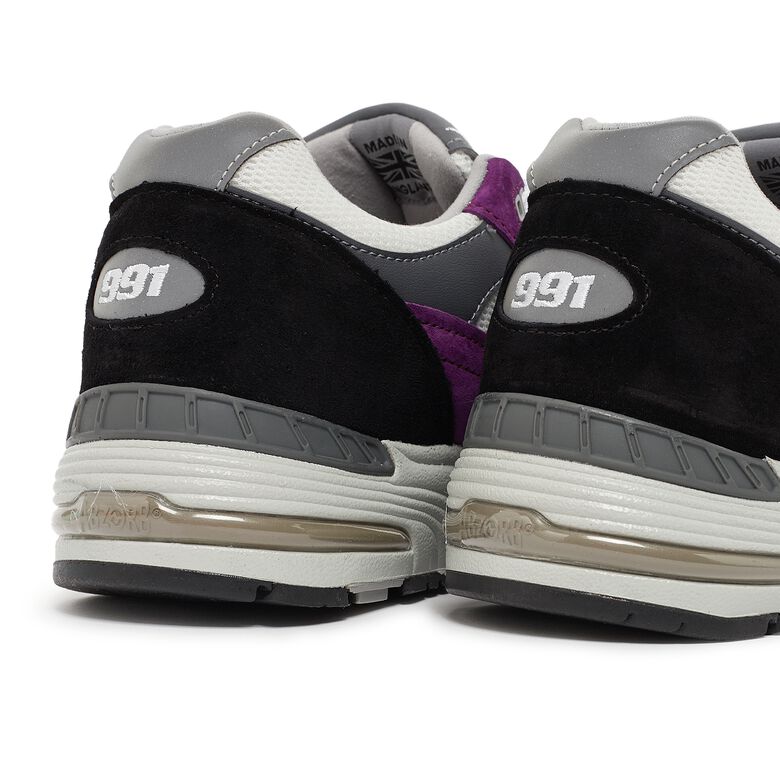 New Balance M991PUK grape juice alloy/black