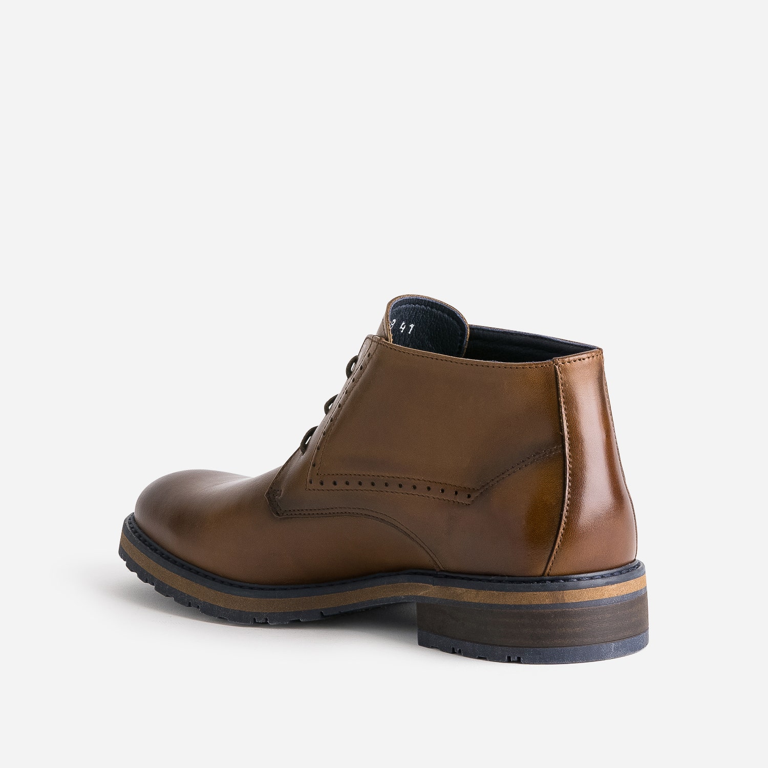 Chukka boots FLUCHOS marron en cuir