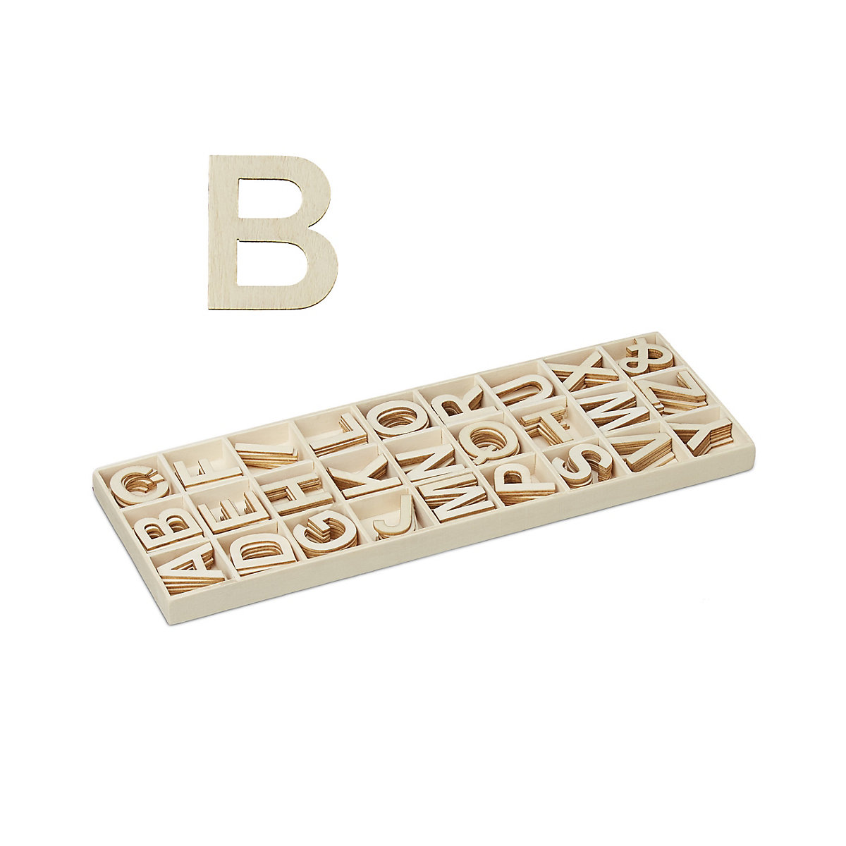 Holzbuchstaben Set 162 tlg.