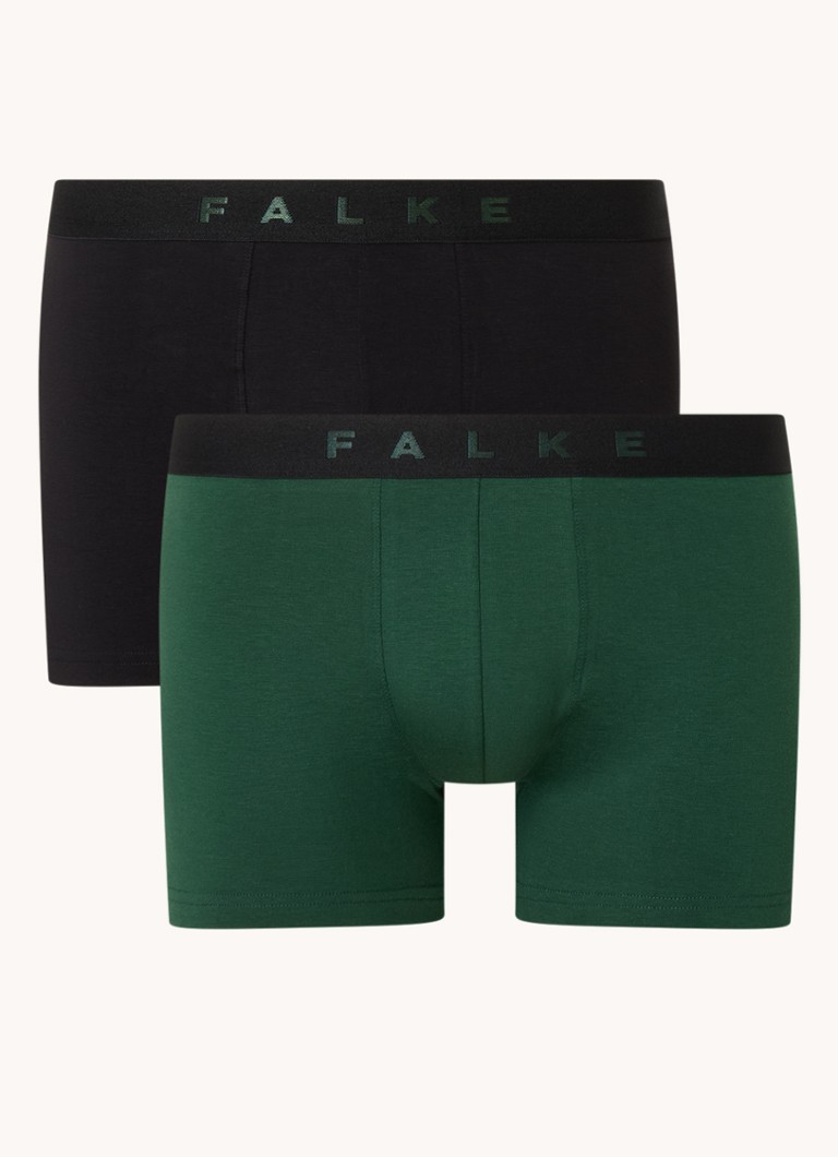 Μποξεράκι Falke Scarlet με λογότυπο στη μέση, συσκευασία των 2