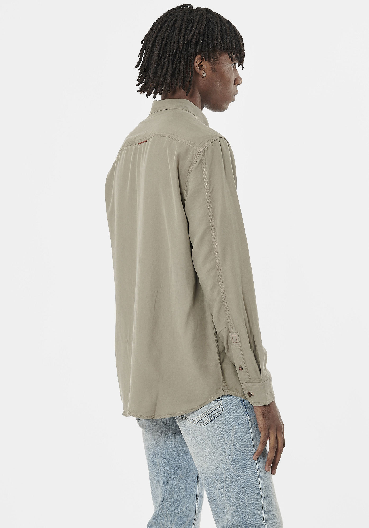 MALIK  Chemise kaki Homme