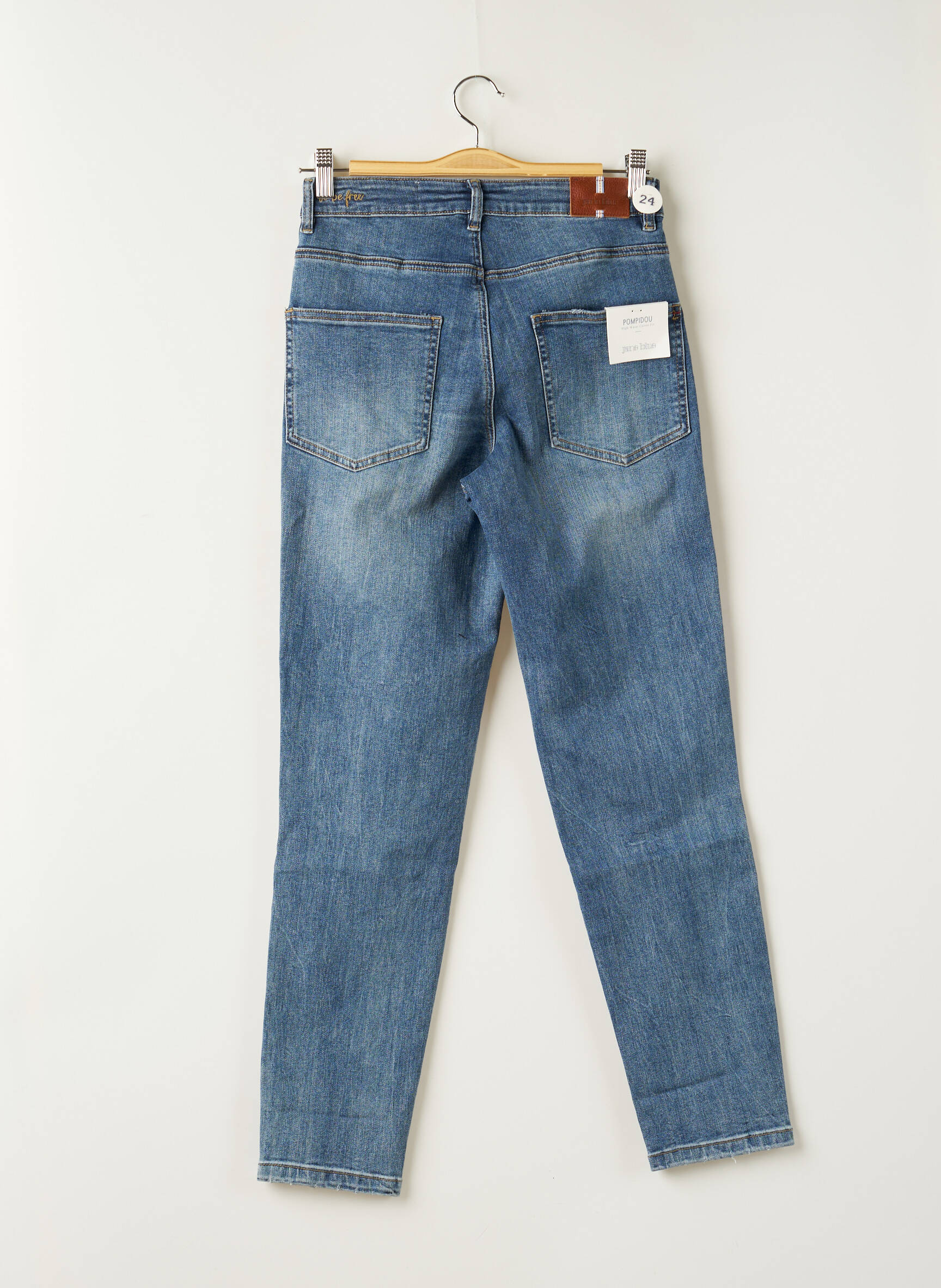 Jane Blue Jeans Coupe Slim Femme couleur bleu