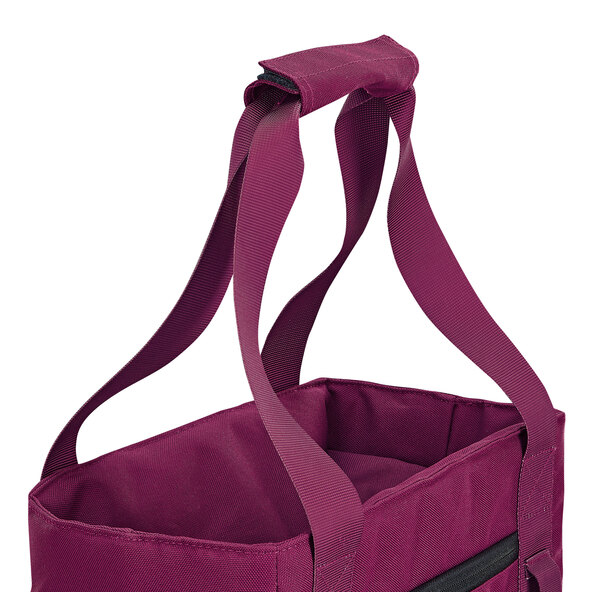 Isolierte Fahrrad-Seitenpacktasche Lila