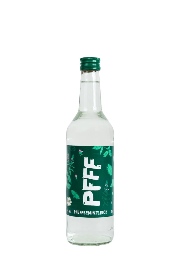 PFFF – Bio Pfefferminzlikör Auwald Destille