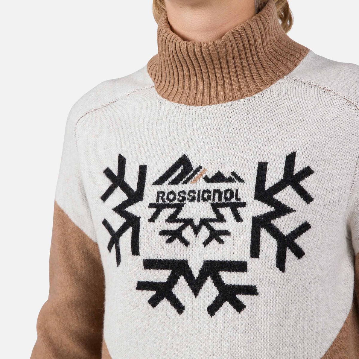 Damenpullover mit Rollkragen Cieloalto