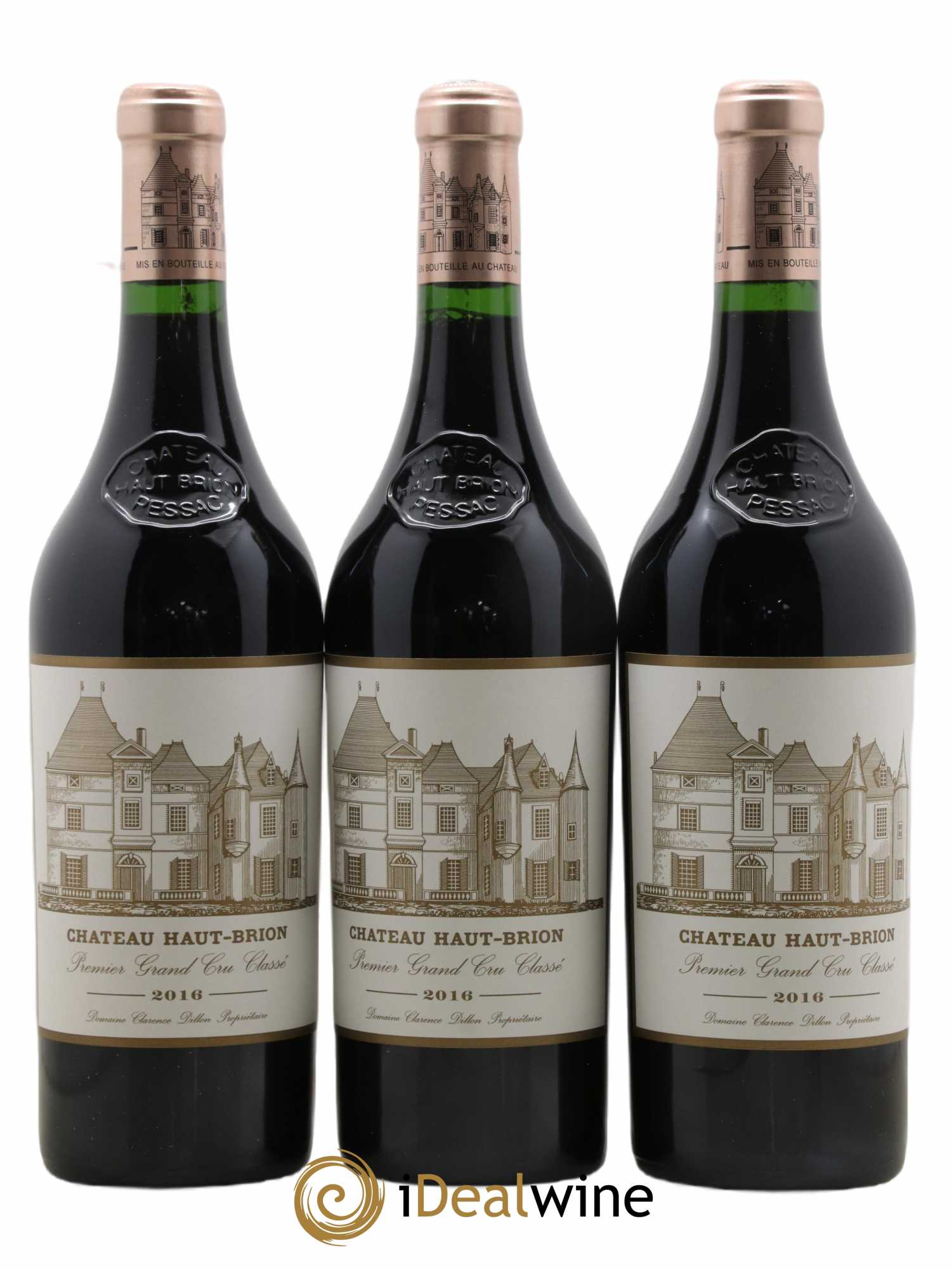 Château Haut Brion 1er Grand Cru Classé  2016 - Lot de 6 Bouteilles