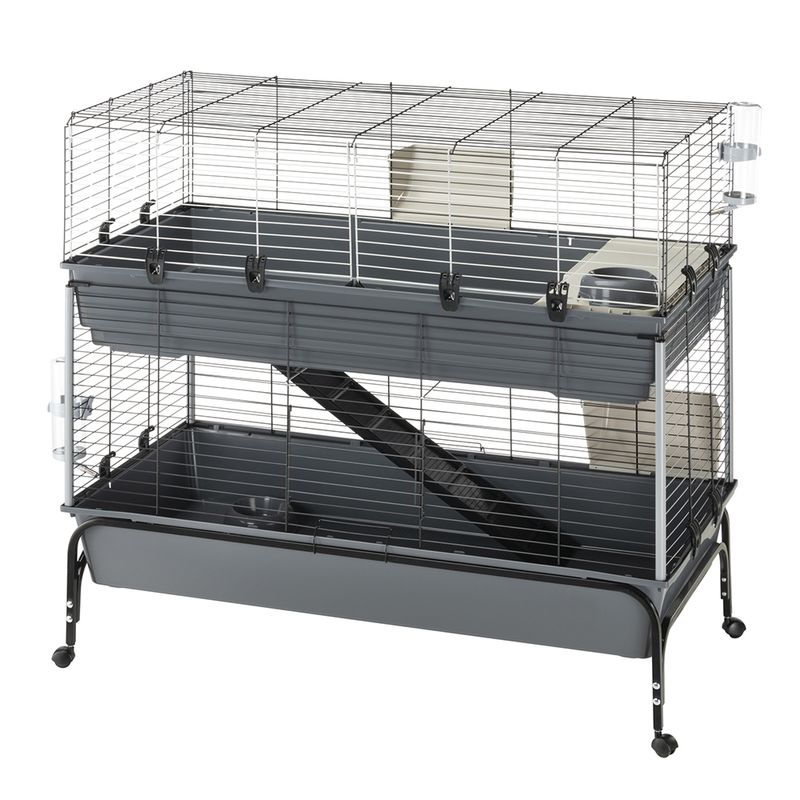 Ferplast Kaninchenkäfig Vital 120 2-stöckig