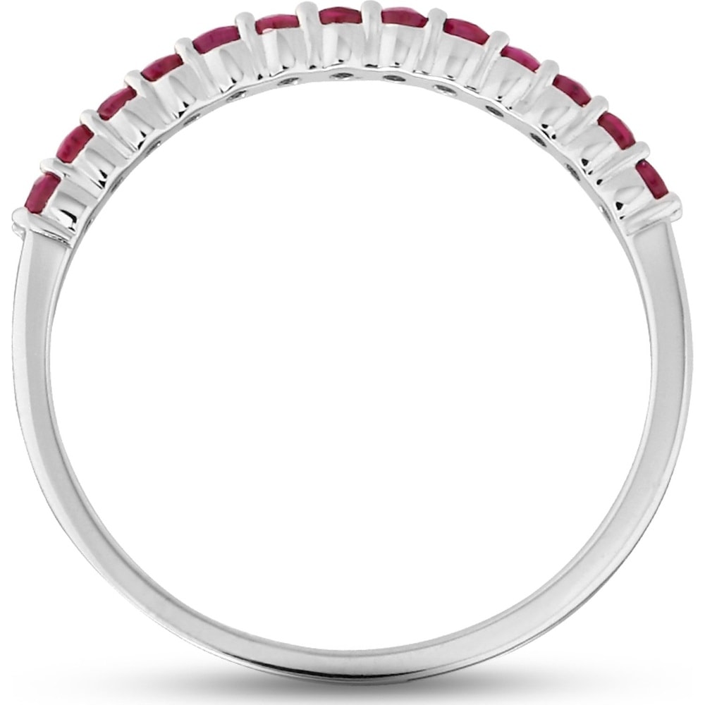 Valeria Bague pour femme 375 Or blanc rouge, or blanc Bague