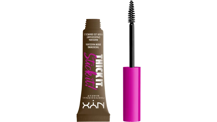 NYX PROFESSIONAL MAKEUP Brow Mascara Thick it Stick it! 7 ml 06 - Brunette