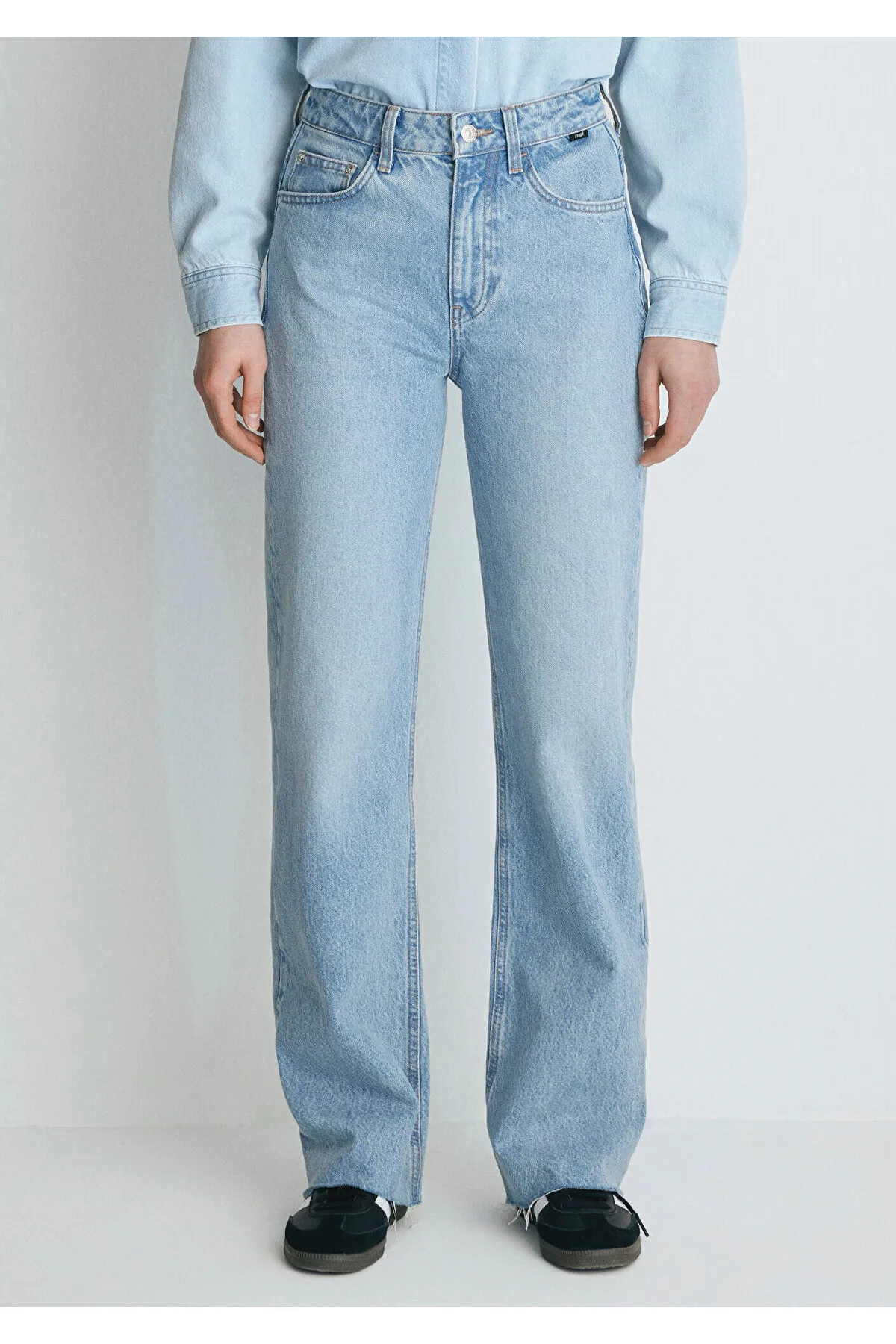 Mavi  Victoria All Blue - Schattierte Si Jean Indigohose 101072-34111