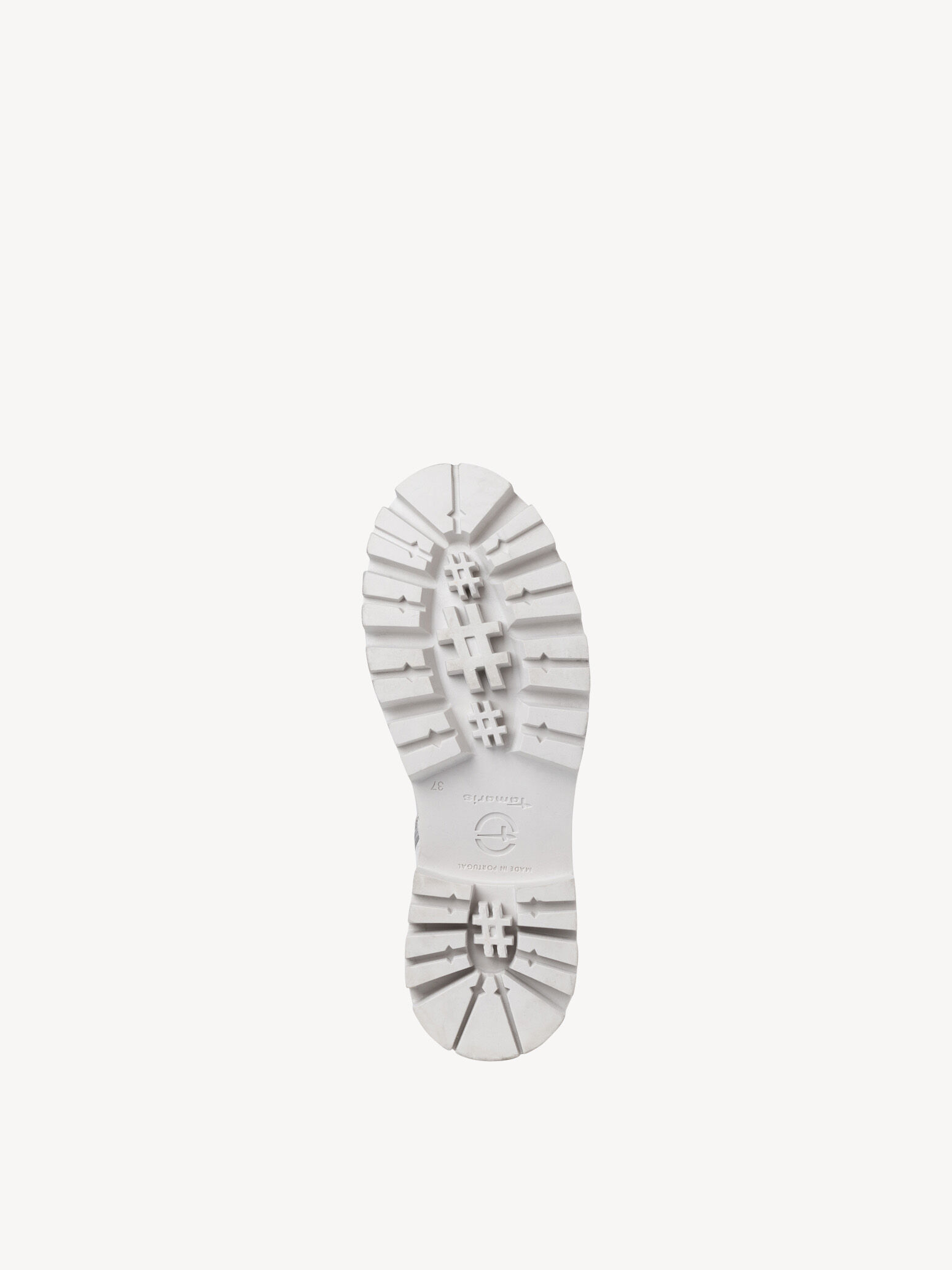 Bottine en cuir - gris
