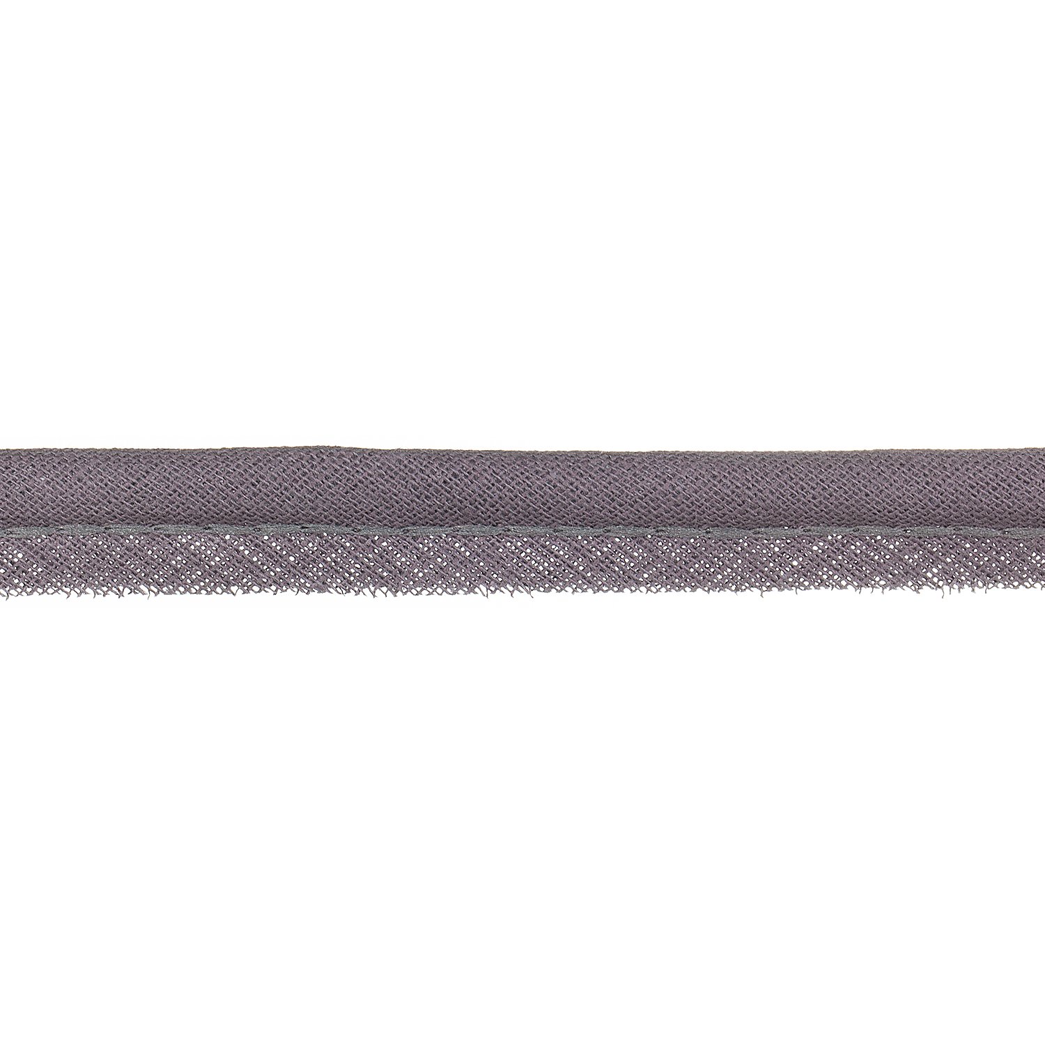 buttinette Baumwoll-Paspelband, grau, 4 mm Ø, 5 m
